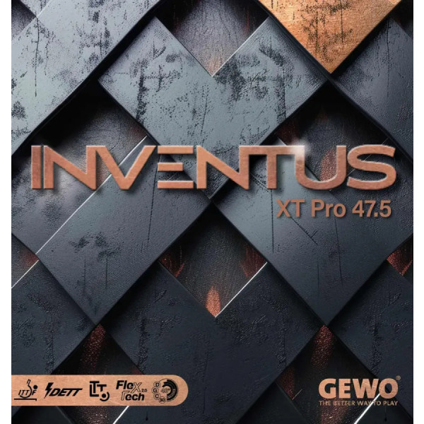 Фото - Ракетка для настільного тенісу Gewo Zoom Pro OFF-, Inventus XT Pro 47.5+Elaxxon 45.0, ST (1163800003)