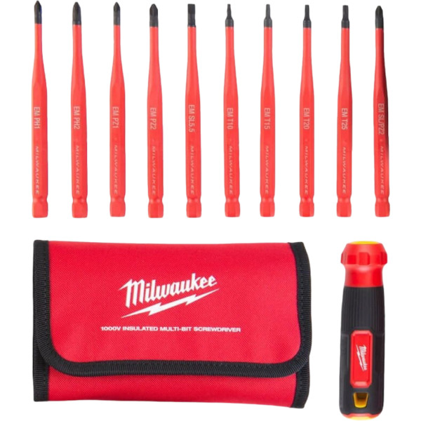 Фото - Набір викруток Milwaukee 10 шт. (4932493657)