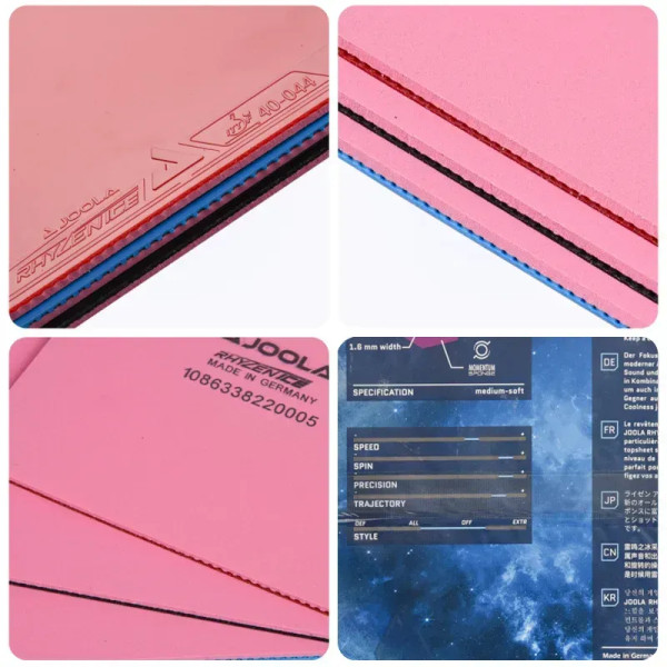 Фото - Накладка для ракетки Joola Rhyzen Ice 2.0 Red (70560)