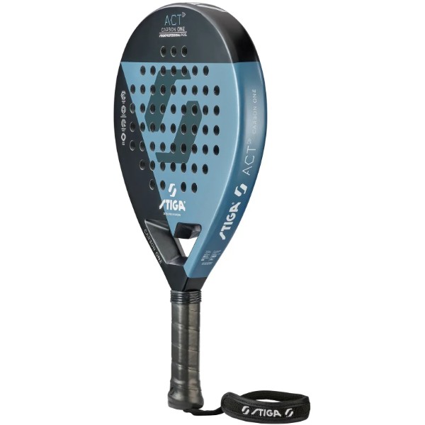 Фото - Ракетка для падел тенниса Stiga Racket ACT Black/Blue (2202-0916-01)