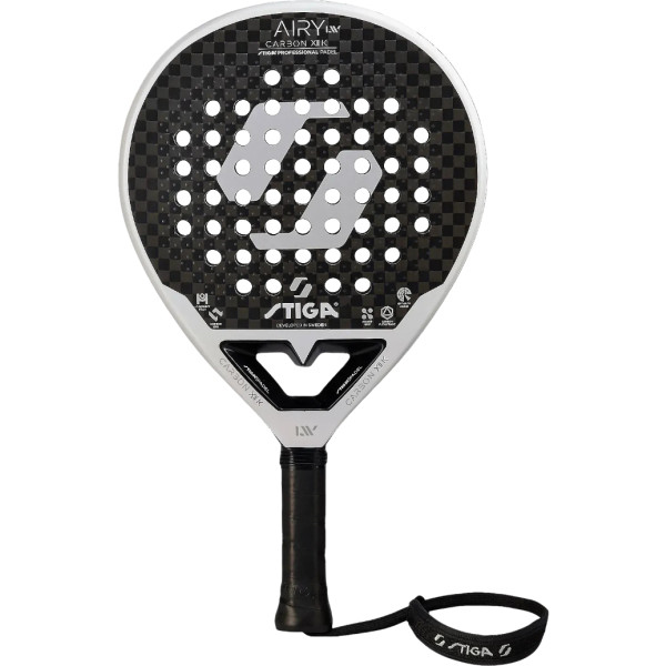 Фото - Ракетка для падел тенісу Stiga Racket AIRY White (2204-1301-01) Фото - Ракетка для падел тенісу Stiga Racket AIRY White (2204-1301-01)