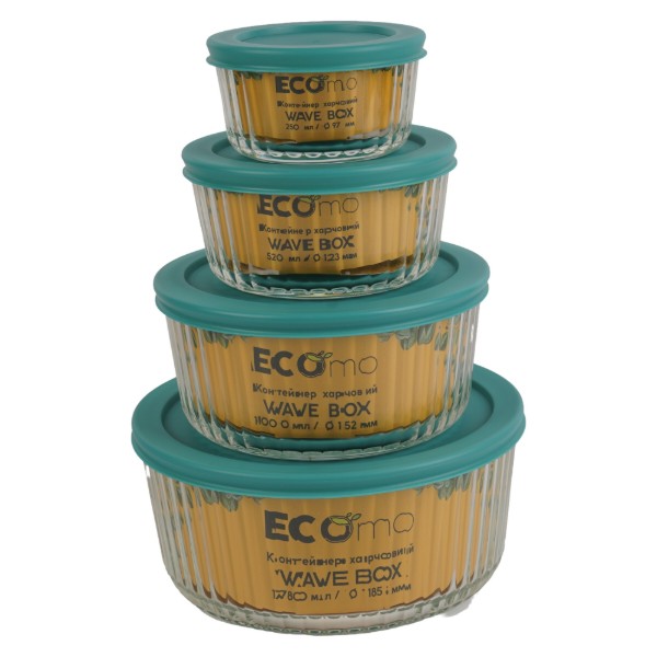 Фото - Ємність для зберігання Ecomo WAVE BOX 520 мл (3CC050-4H)