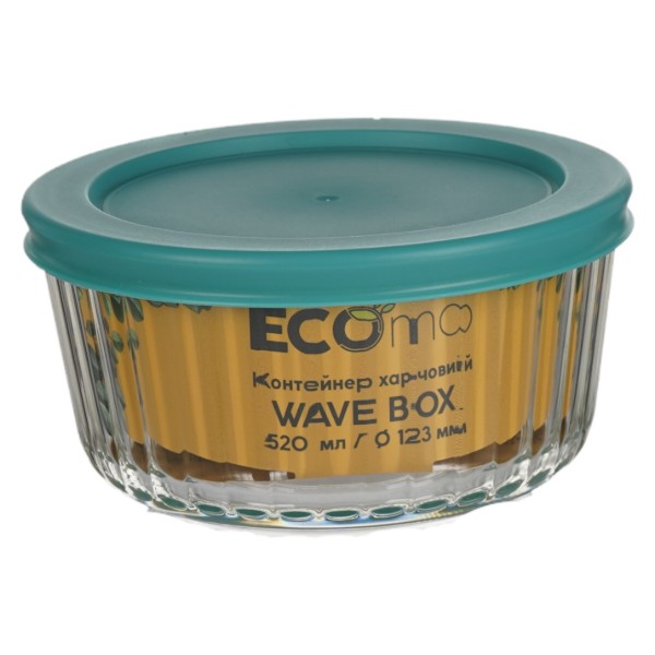 Фото - Ємність для зберігання Ecomo WAVE BOX 520 мл (3CC050-4H)