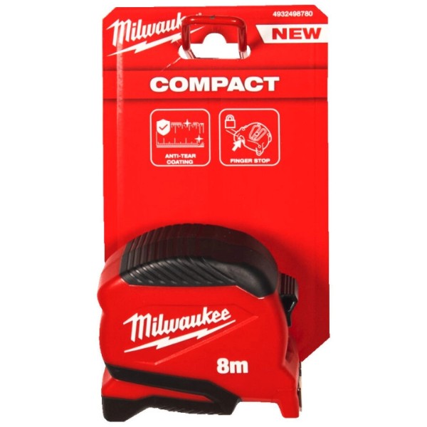 Фото - Рулетка Milwaukee Pro Compact, 8мх25мм (4932498780)