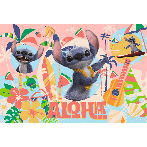 Фото - Пазли (5-7 років) Trefl Disney Stitch The Movie Стіч та друзі 100 ел. (5900511164954)