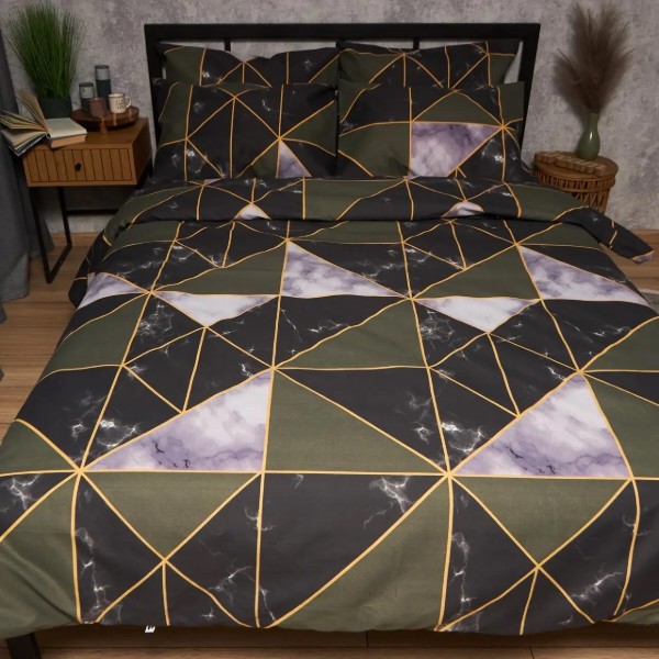 Фото - Комплект постельного белья Moon&Star Premium Golden Marble 200х220 (MS-820009918)
