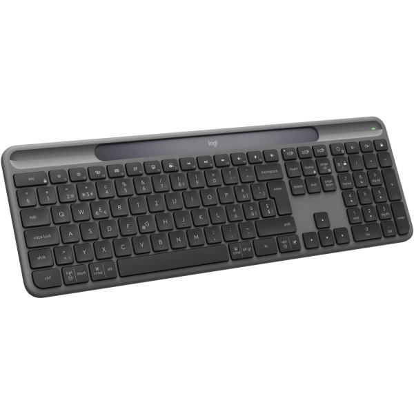 Фото - Клавиатура беспроводная Logitech Slim Solar+ Graphite (920-013764)
