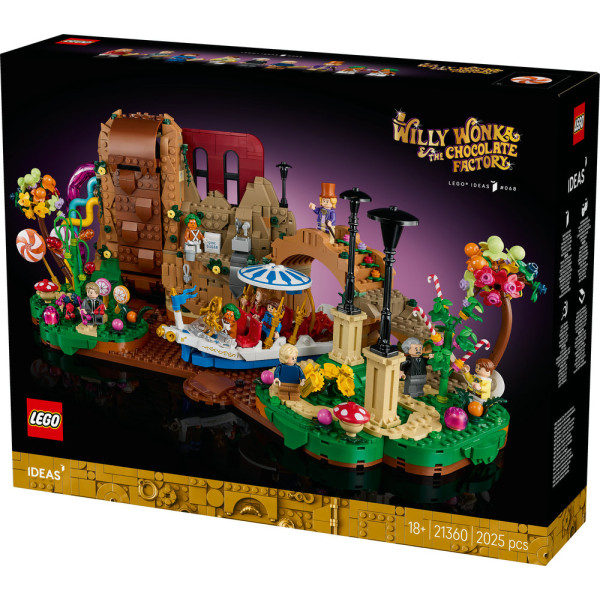 Фото - Конструктор LEGO Ideas Вилли Вонка и шоколадная фабрика (21360)