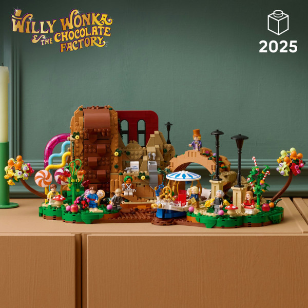Фото - Конструктор LEGO Ideas Вилли Вонка и шоколадная фабрика (21360)