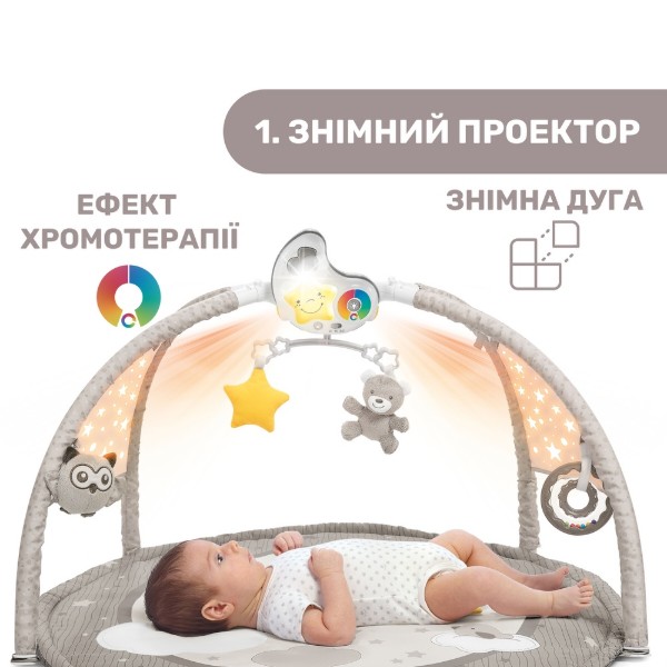 Фото - Розвиваючий килимок Chicco Enjoy Colours Gym (09866.00)