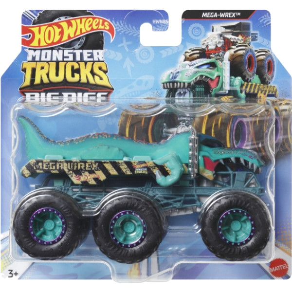 Фото - Далекобійники Hot Wheels Супер-тягач серії Monster Trucks в асортименті (HWN86)