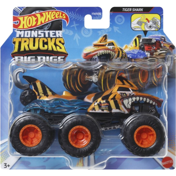 Фото - Далекобійники Hot Wheels Супер-тягач серії Monster Trucks в асортименті (HWN86)
