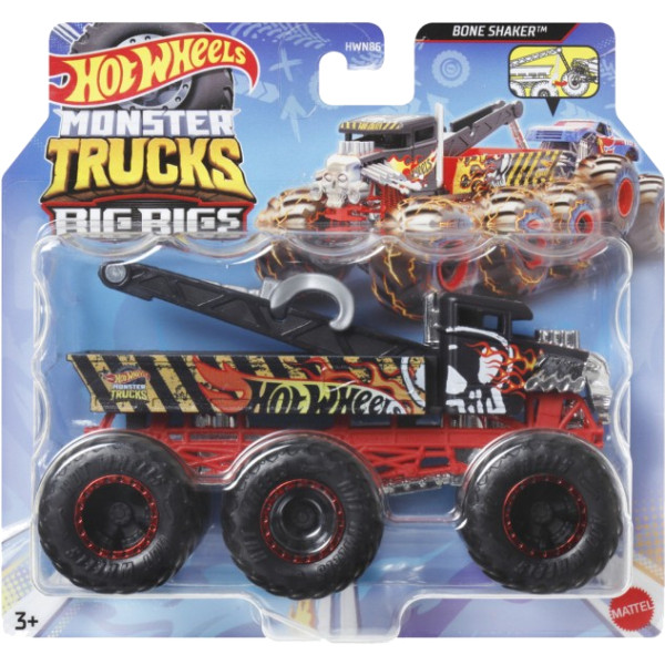Фото - Далекобійники Hot Wheels Супер-тягач серії Monster Trucks в асортименті (HWN86)
