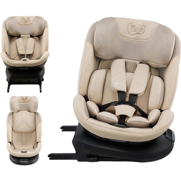 Фото - Автокрісло Kinderkraft Xpedition 3 i-Size Beige (KCXPED03BEG0000)