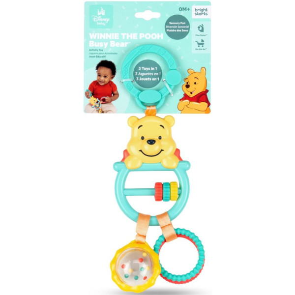 Фото - Підвіска Bright Starts Winnie the Pooh Busy Bear (17305)