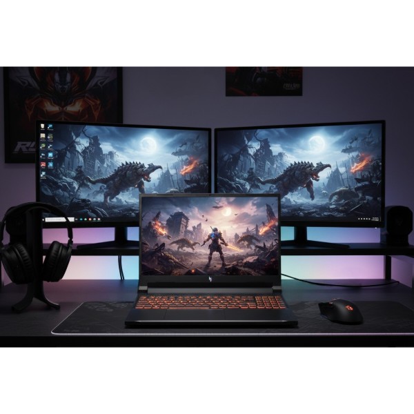 Фото - Ноутбук игровой Acer Nitro V 16 AI ANV16-42 (NH.U1KEU.002) Shale Black