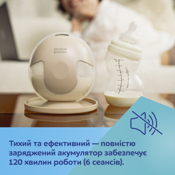Фото - Електричний молоковідсмоктувач Canpol babies SmartSense (20/116)