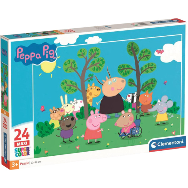Фото - Пазли (3-4 роки) Clementoni Peppa Pig серія MAXI 24 ел. (24237) Фото - Пазли (3-4 роки) Clementoni Peppa Pig серія MAXI 24 ел. (24237)