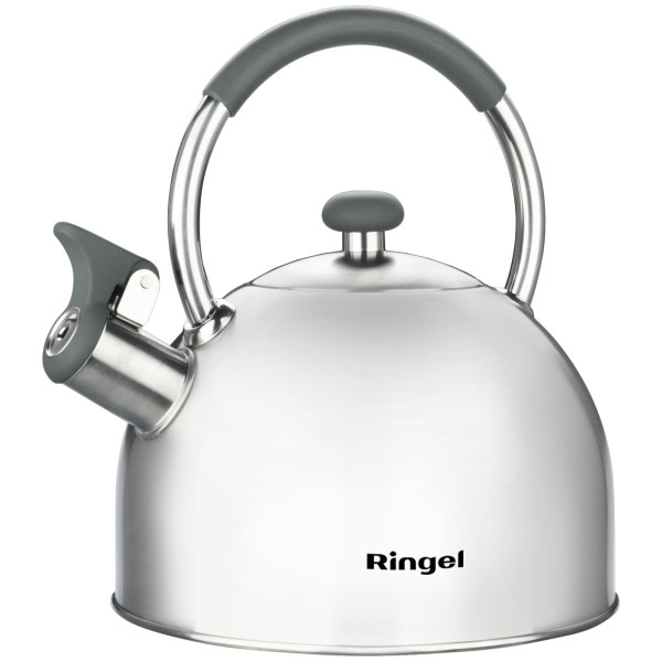 Фото - Чайник металевий Ringel Grey line 2.5 л (RG-1010)