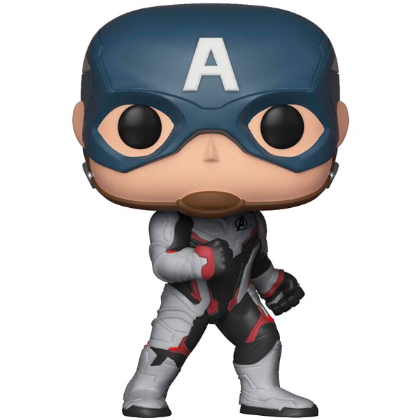 Фото - Коллекционная фигурка FUNKO "Мстители: Финал" - КАПИТАН АМЕРИКА В БЕЛОМ КОСТЮМЕ (36661)