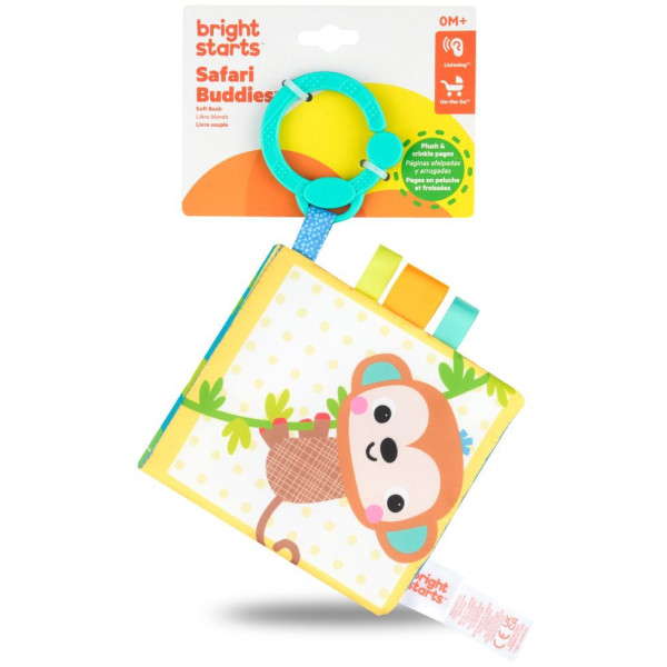 Фото - Книжка-іграшка Bright Starts Safari Buddies (17469)