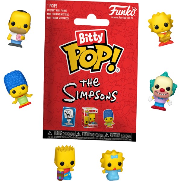 Фото - Коллекционная фигурка FUNKO BITTY POP! серии Симпсоны в ассортименте (85722)