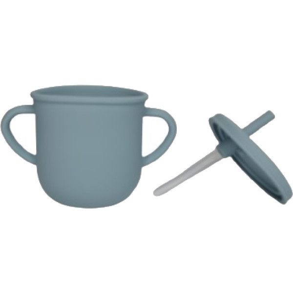 Фото - Поїльник-непроливайка дитячий Lindo 150 мл Gray (LI 738-2)