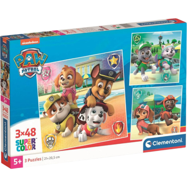 Фото - Пазли (5-7 років) Clementoni Paw Patrol 3 шт. по 48 ел. (25301) Фото - Пазли (5-7 років) Clementoni Paw Patrol 3 шт. по 48 ел. (25301)