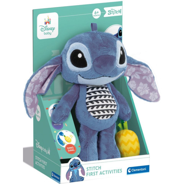 Фото - М'яка іграшка Clementoni Stitch серія Disney Baby (17918)