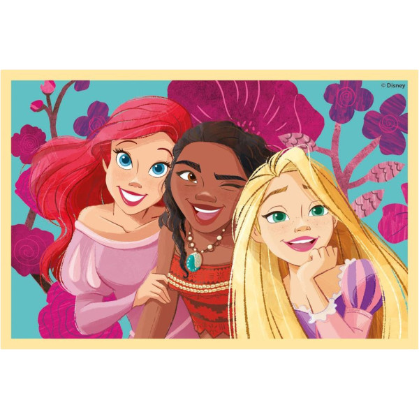 Фото - Кубики Clementoni Princess 6 ел. (40660)