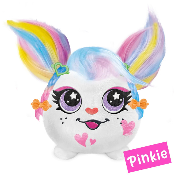 Фото - Набір для декупажу та розпису Canal Toys DIY AIRBRUSH PLUSH - Hair'iffic Зроби зачіску - Пінкі (AIR038/1)