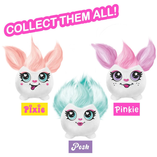 Фото - Набір для декупажу та розпису Canal Toys DIY AIRBRUSH PLUSH - Hair'iffic Зроби зачіску - Пінкі (AIR038/1)