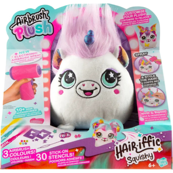 Фото - Набір для декупажу та розпису Canal Toys DIY AIRBRUSH PLUSH - Hair'iffic Зроби зачіску - Принцеса (AIR040/1) Фото - Набір для декупажу та розпису Canal Toys DIY AIRBRUSH PLUSH - Hair'iffic Зроби зачіску - Принцеса (AIR040/1)