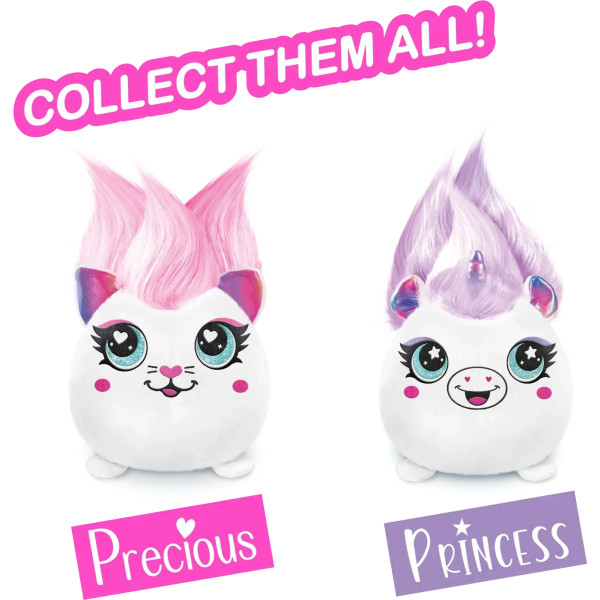 Фото - Набір для декупажу та розпису Canal Toys DIY AIRBRUSH PLUSH - Hair'iffic Зроби зачіску - Принцеса (AIR040/1)