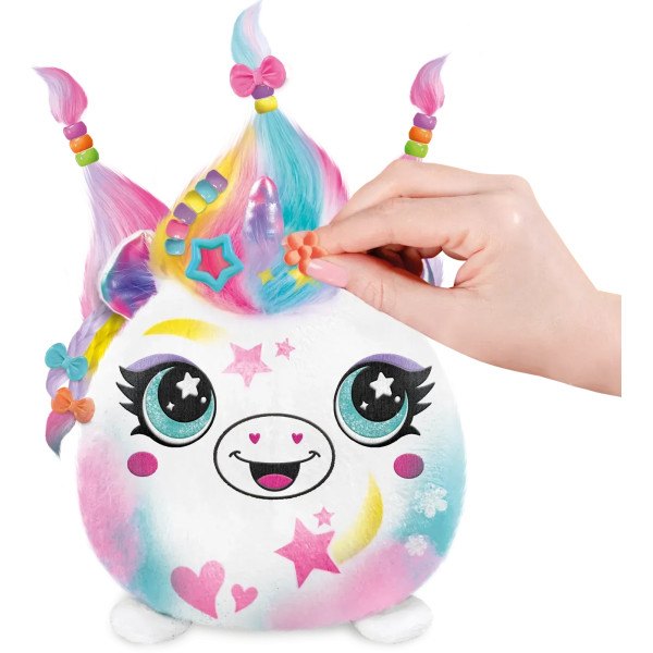 Фото - Набір для декупажу та розпису Canal Toys DIY AIRBRUSH PLUSH - Hair'iffic Зроби зачіску - Принцеса (AIR040/1)