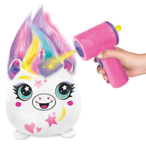 Фото - Набір для декупажу та розпису Canal Toys DIY AIRBRUSH PLUSH - Hair'iffic Зроби зачіску - Принцеса (AIR040/1)