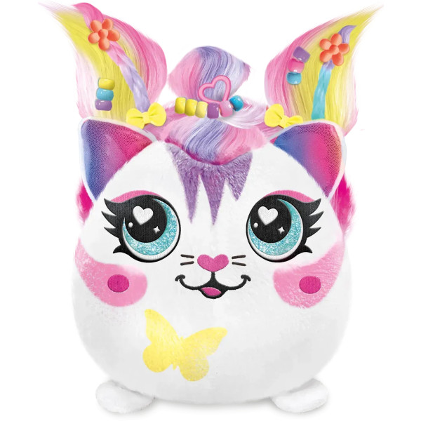 Фото - Набір для декупажу та розпису Canal Toys DIY AIRBRUSH PLUSH - Hair'iffic Зроби зачіску - Серденько (AIR040/2)