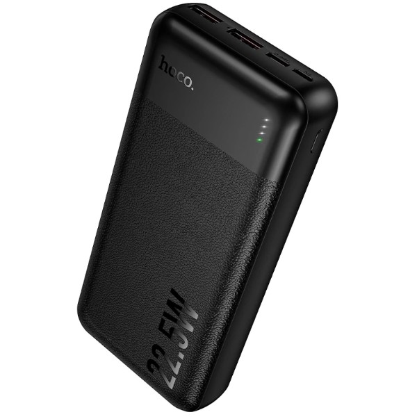 Фото - Батарея мобильная HOCO J159A Essence 22.5W+PD20W 20000mAh Black (6942007673587)