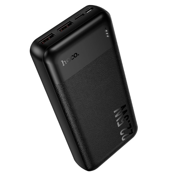 Фото - Батарея мобильная HOCO J159A Essence 22.5W+PD20W 20000mAh Black (6942007673587)