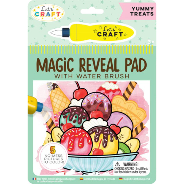 Фото - Розмальовки водні Let’s Craft Магічні перетворення Ласощі (MRP014) Фото - Розмальовки водні Let’s Craft Магічні перетворення Ласощі (MRP014)