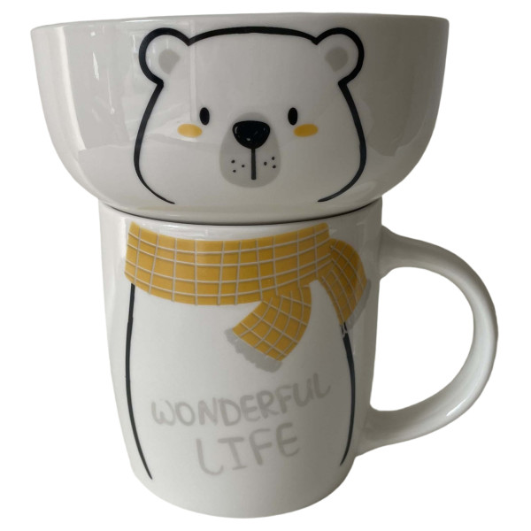 Фото - Набір дитячий Limited Edition HAPPY BEAR 2 пр. (JSD06) Фото - Набір дитячий Limited Edition HAPPY BEAR 2 пр. (JSD06)