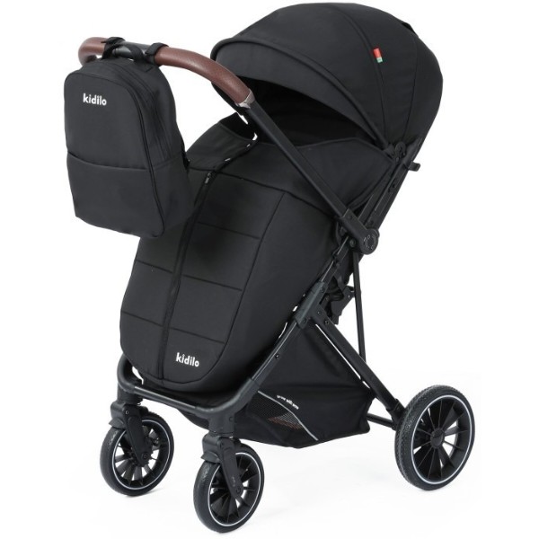 Фото - Коляска прогулочная Kidilo 6530B Black