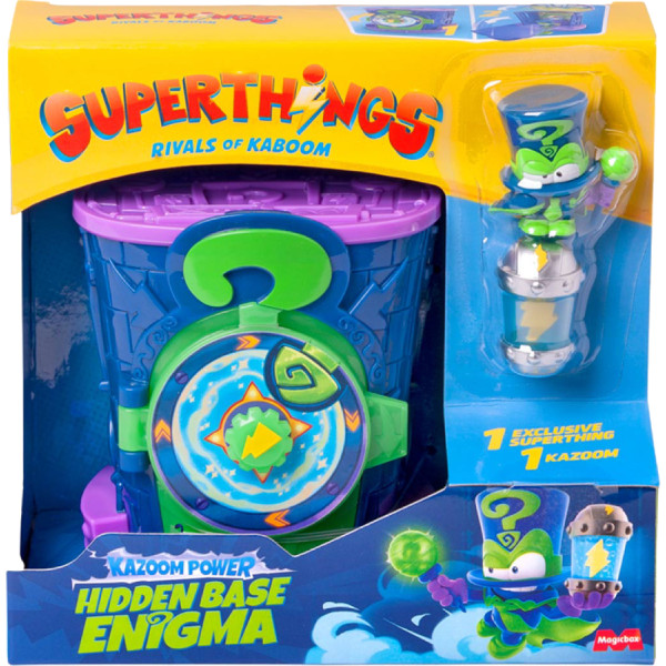 Фото - Коллекционные фигурки набор SuperThings серии Kazoom Power - СКРЫТАЯ БАЗА ЭНИГМА (PSTSP112IN230)