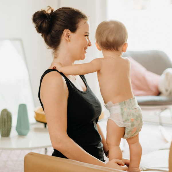 Фото - Одноразові підгузки Offspring розмір L 9-13 кг, 36 шт. Кити (DP-OI-FAT-L36P-WTW)