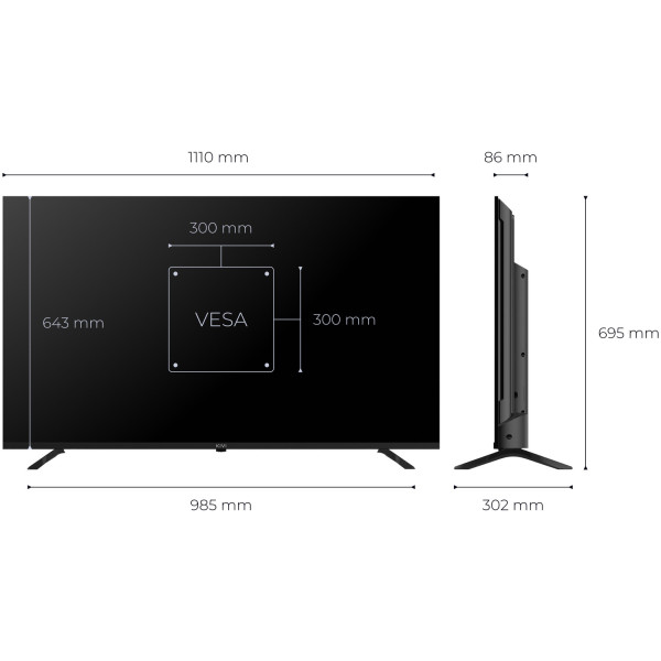 Фото - Телевизор Kivi 50U820KB