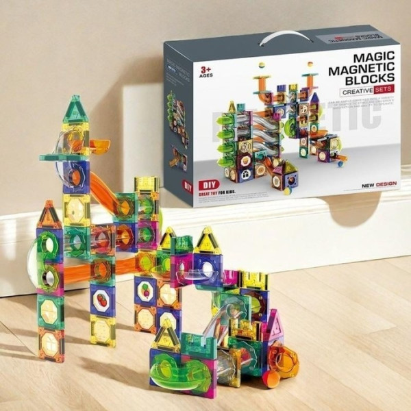 Фото - Магнітний конструктор MAGNETIC TOYS 349 деталей (8532-349)