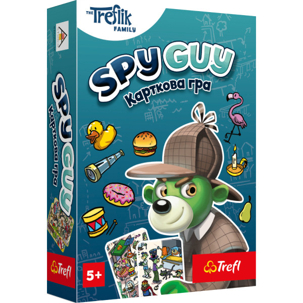 Фото - Настільна гра (5-7 років) Trefl Spy Guy Карткова гра (30457) Фото - Настільна гра (5-7 років) Trefl Spy Guy Карткова гра (30457)