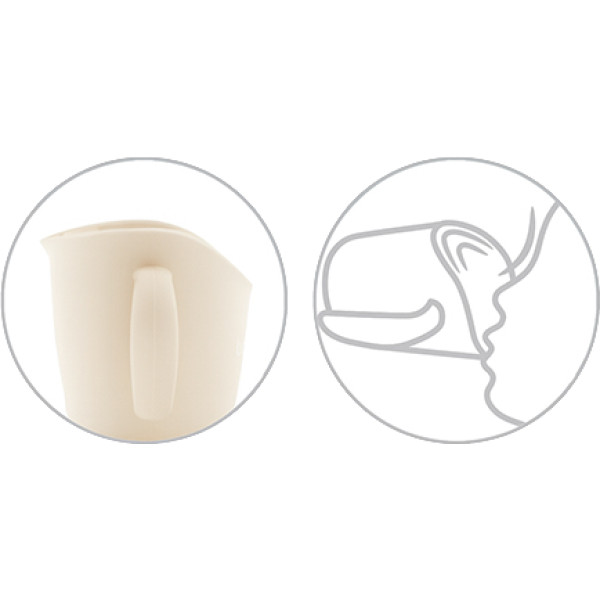 Фото - Чашка BabyOno з ручками 120 мл Бежевий (1463/09)