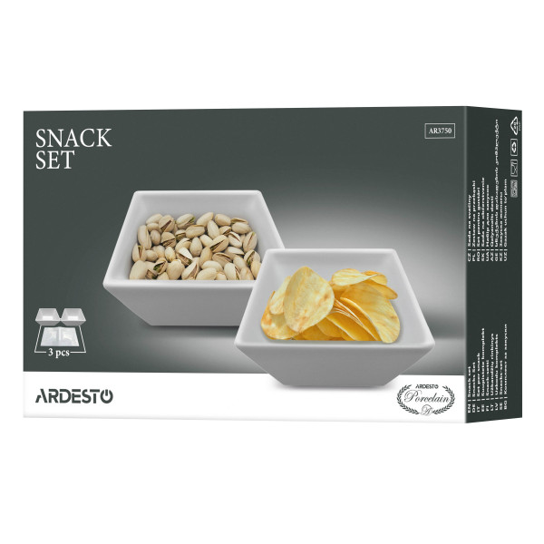 Фото - Менажниця Ardesto 3 пр. білий (AR3750)