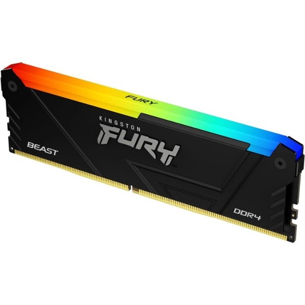 Фото - Пам'ять DDR Kingston DDR4 32GB 3600 FURY Beast RGB (KF436C18BB2A/32)
